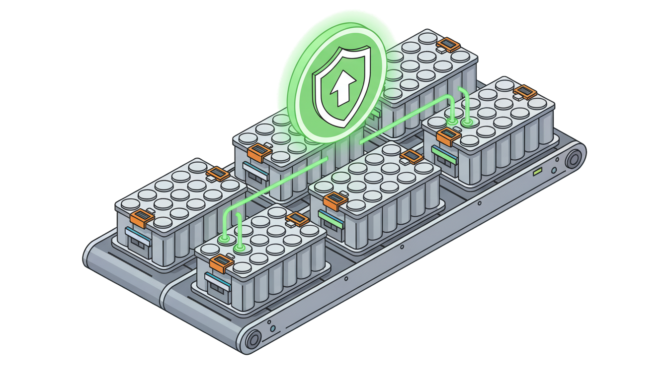 Baterías y panel de control